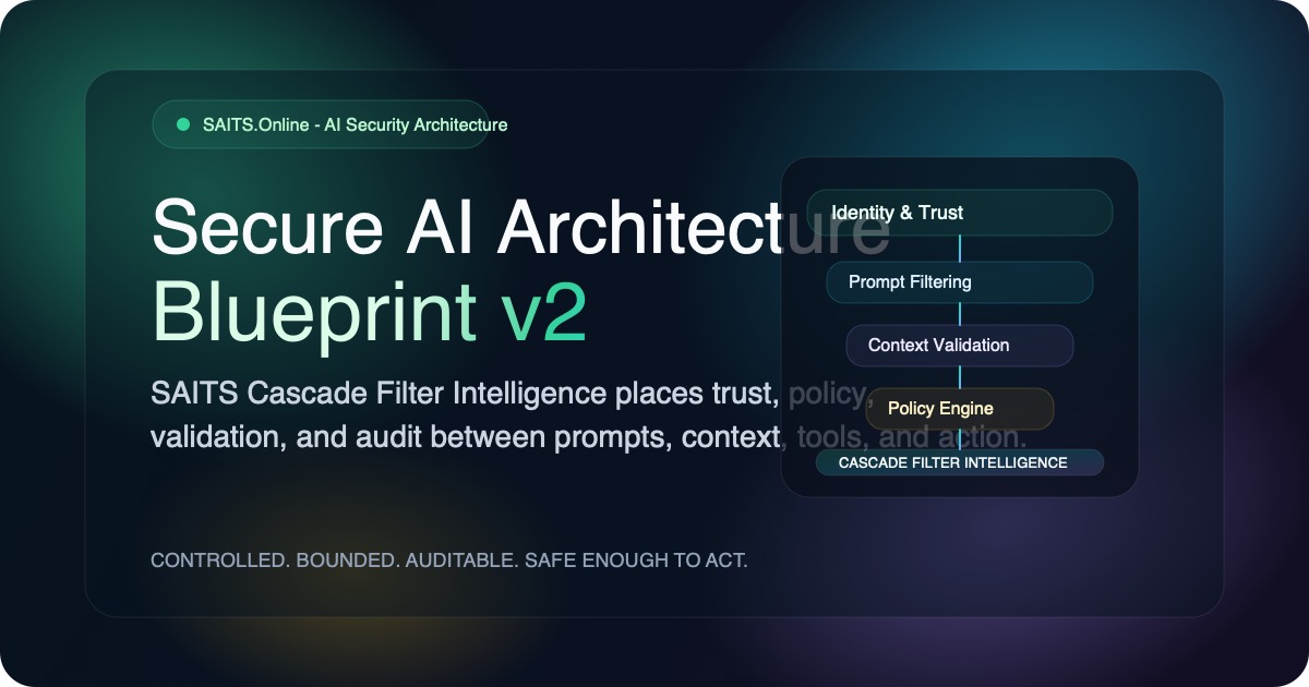 Secure AI Blueprint v2: Cascade Filter Intelligence
